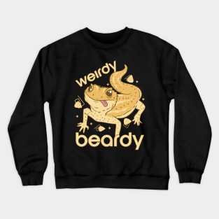 Weirdy beardy Crewneck Sweatshirt